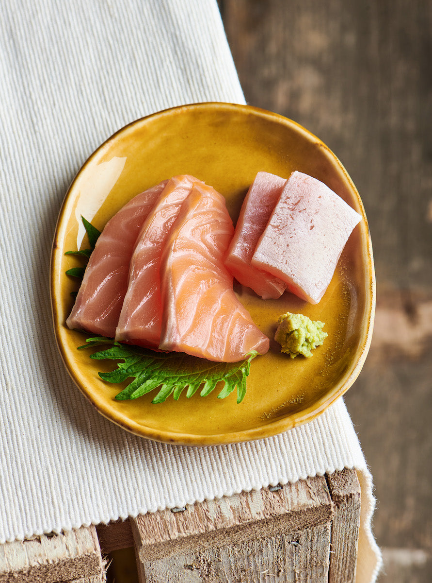 Zalm sashimi