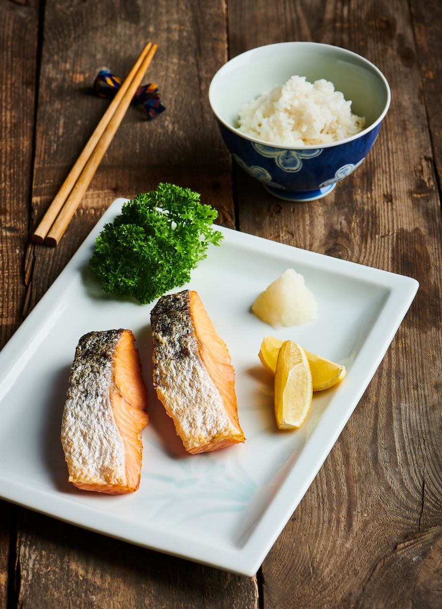 Zalm shio yaki