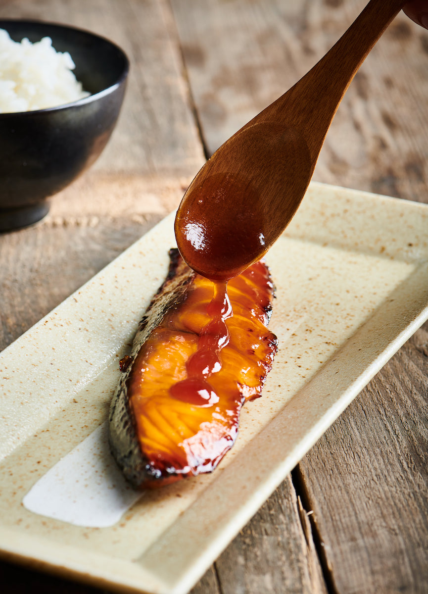 Zalm teriyaki